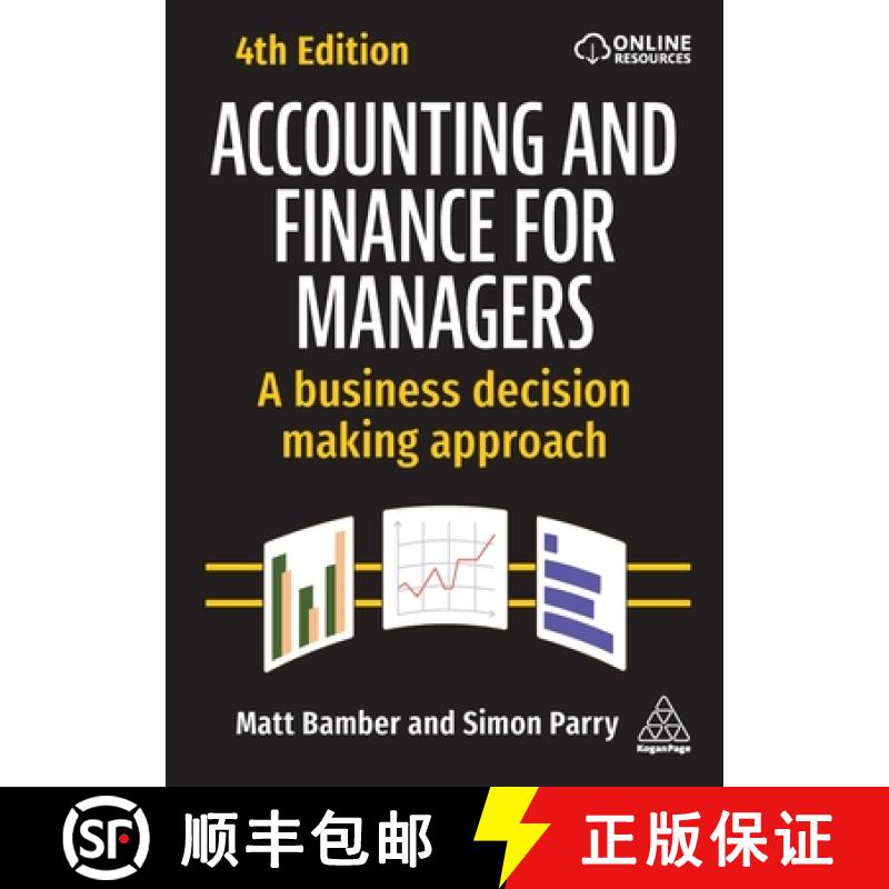 【3-4周达】Accounting and Finance for Managers: A Business Decision Making Approach [9781398615595]