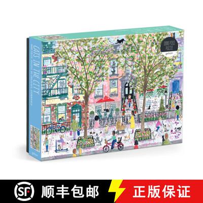【3-4周达】Michael Storrings Cats In The City 1000 Piece Puzzle [9780735384842]