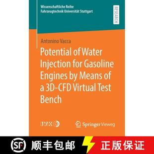 CFD Test Water Gasoline for Injection 9783658327545 Bench Potential 4周达 Means Virtual Engines
