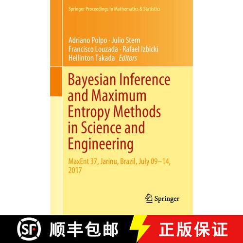 【3-4周达】精装 Bayesian Inference and Maximum Entropy Methods in Science and Engineering : MaxEnt 37... [9783319911427]