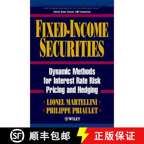 【3-4周达】精装 Fixed-Income Securities - Dynamic Methods For Interest Rate Risk Pricing & Hedging [W... [9780471495024]