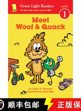 【3-4周达】Meet Woof and Quack (reader) [9780544959286]