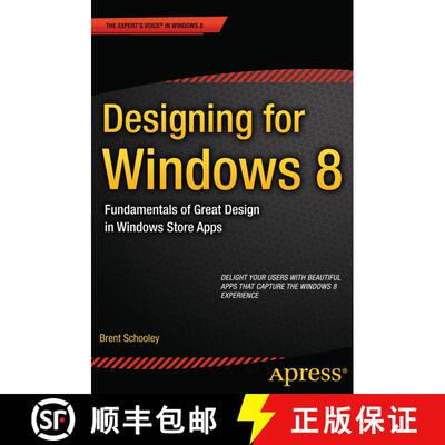 【3-4周达】Designing for Windows 8 : Fundamentals of Great Design in Windows Store Apps (1st ed.) [9781430249597]