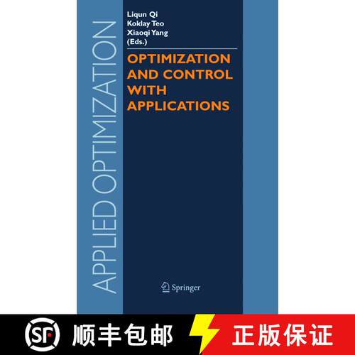 【3-4周达】精装 Optimization and Control with Applications [9780387242545]