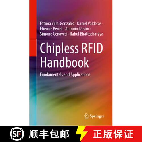 【3-4周达】精装 Chipless RFID Handbook: Fundamentals and Applications [9783031867224]