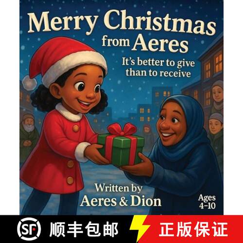 【3-4周达】精装 Merry Christmas from Aeres:  It's better to Give than to Receive [9798295431852]