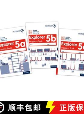 【3-4周达】Numicon: Number, Pattern and Calculating 5 Explorer Progress Books ABC (Mixed pack) [9780198304920]