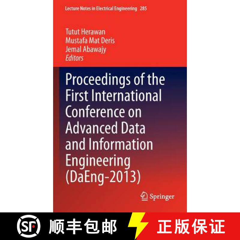 【3-4周达】Proceedings of the First International Conference on Advanced Data and Information Enginee... [9789814585170]
