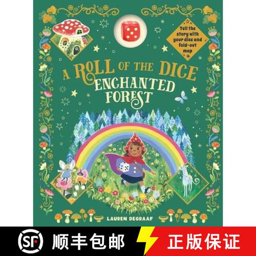 【3-4周达】精装 A Roll of The Dice : Enchanted Forest [9781917044516]