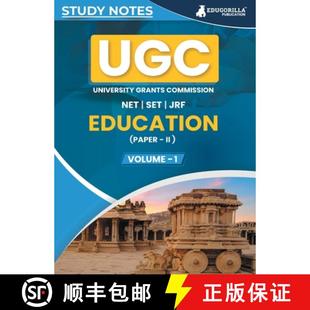 【3-4周达】UGC NET Paper II Education (Vol 1) Topic-wise Notes (English Edition) | A Complete Prepara... [9789355566966]