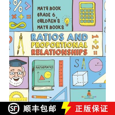 【3-4周达】精装 Ratios and Proportional Relationships - Math Book Grade 6 | Children's Math Books [9798869416650]