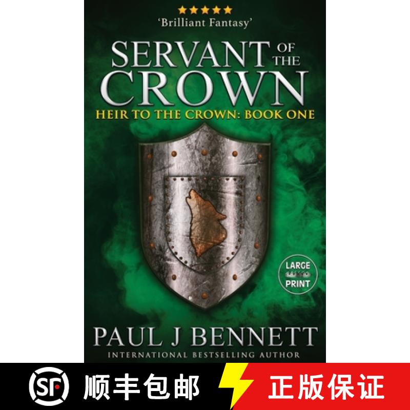 预订 Servant of the Crown: Large Print Edition [9781989315118]