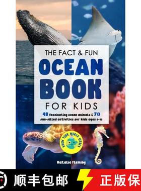 【3-4周达】The Fact & Fun Ocean Book for Kids: 48 Fascinating Ocean Animals & 70 Fun-Filled Activitie... [9780645193442]