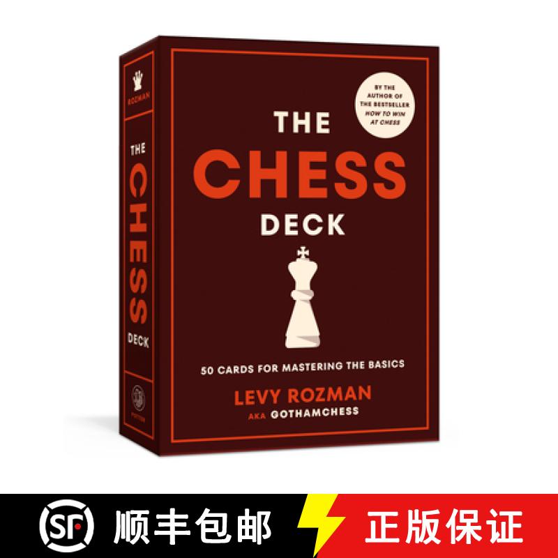 【3-4周达】The Chess Deck: 50 Cards for Mastering the Basics [9780593580141]