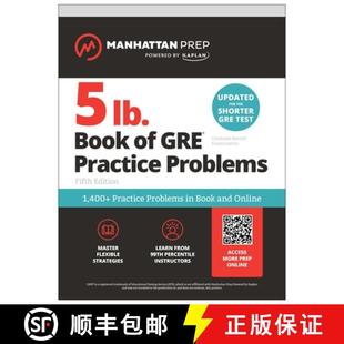 and GRE Book Online Practice Manhatta... lb. 400 4周达 9781506295305 Problems