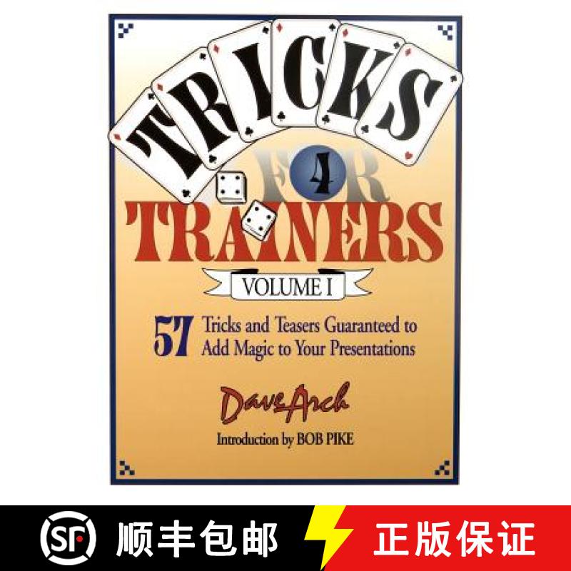 【3-4周达】Tricks For Trainers: 57 Tricks And Teasers Guaranteed To Add Magic To Your Presentation, V... [9780787951160]