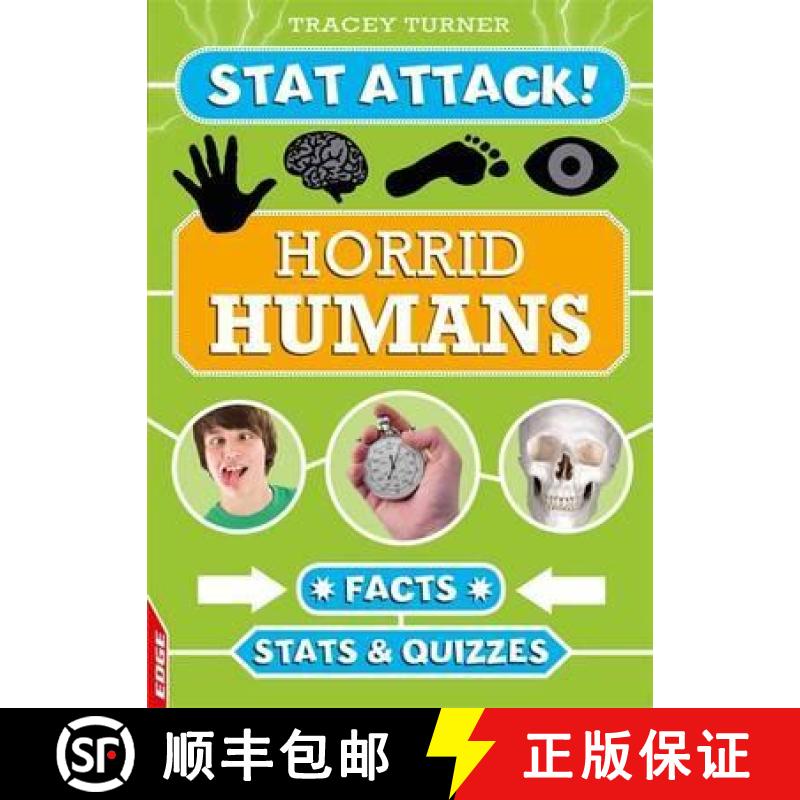 【3-4周达】EDGE: Stat Attack: Horrid Humans: Facts, Stats and Quizzes [9781445141657]