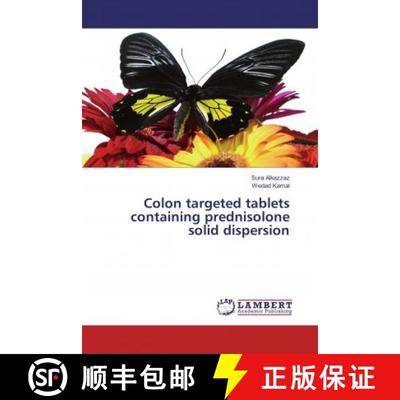 预订 Colon targeted tablets containing prednisolone solid dispersion [9786136987538]