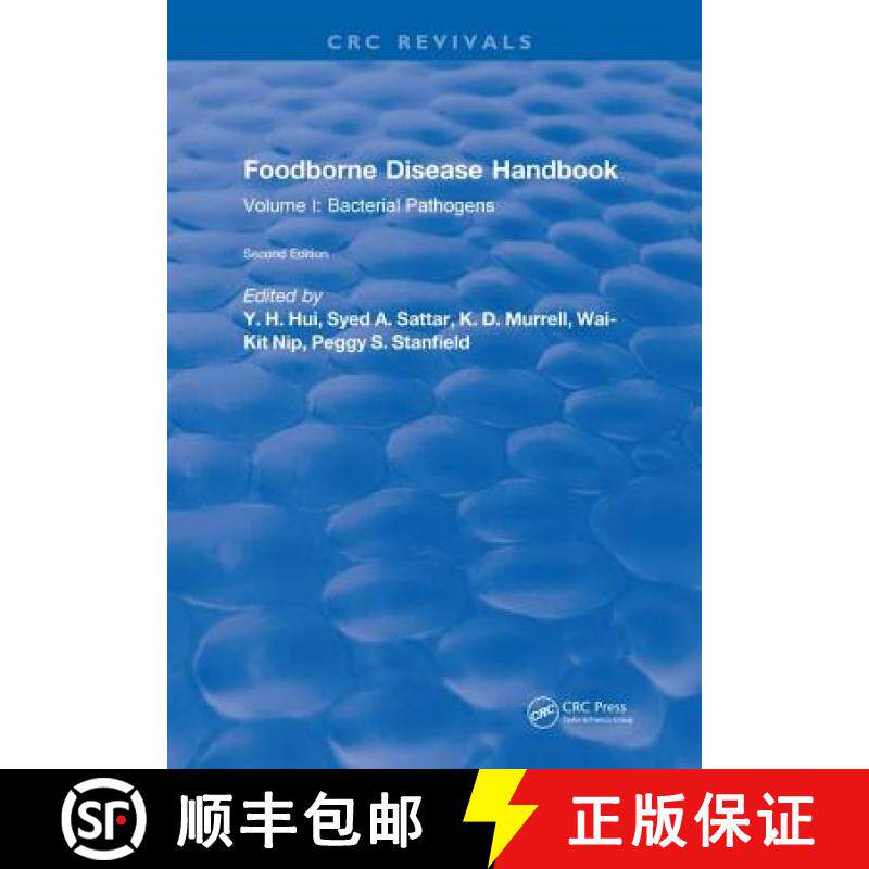 【3-4周达】精装 Foodborne Disease Handbook, Second Edition: Volume I: Bacterial Pathogens [9781315892986] - 实物图