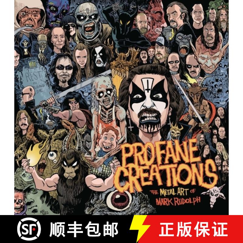 【3-4周达】Profane Creations: The Metal Art of Mark Rudolph [9781639511853]