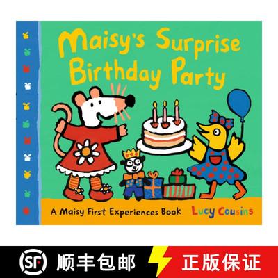 【3-4周达】Maisy's Surprise Birthday Party: A Maisy First Experiences Book [9781536216639]