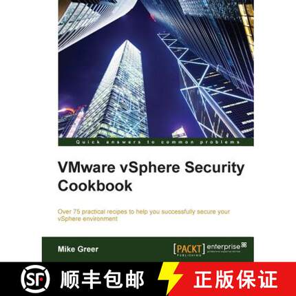 预订 VMware vSphere Security Cookbook [9781782170341]