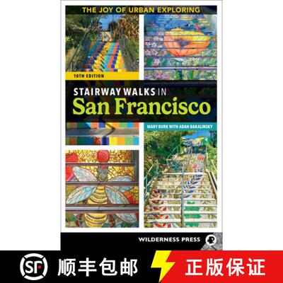 【3-4周达】Stairway Walks in San Francisco: The Joy of Urban Exploring [9780899978642]