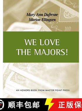 【3-4周达】We Love the Majors [9781554947539]