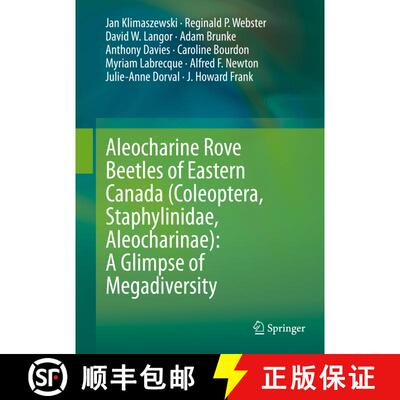 【3-4周达】精装 Aleocharine Rove Beetles of Eastern Canada (Coleoptera, Staphylinidae, Aleocharinae):... [9783319773438]