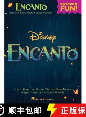 【3-4周达】Encanto: Recorder Fun! - Pack (with Instrument) - Music from the Motion Picture Soundtrack [9781705172292]