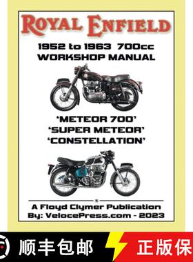 【3-4周达】ROYAL ENFIELD 1952-1963 700cc METEOR 700, SUPER METEOR & CONSTELLATION FACTORY WORKSHOP MA... [9781588502803]