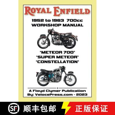 【3-4周达】ROYAL ENFIELD 1952-1963 700cc METEOR 700, SUPER METEOR & CONSTELLATION FACTORY WORKSHOP MA... [9781588502803]