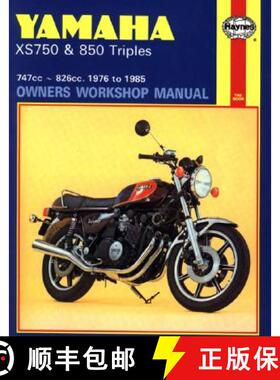 【3-4周达】Yamaha XS750 & 850 Triples (76 - 85) Haynes Repair Manual [9780856967122]