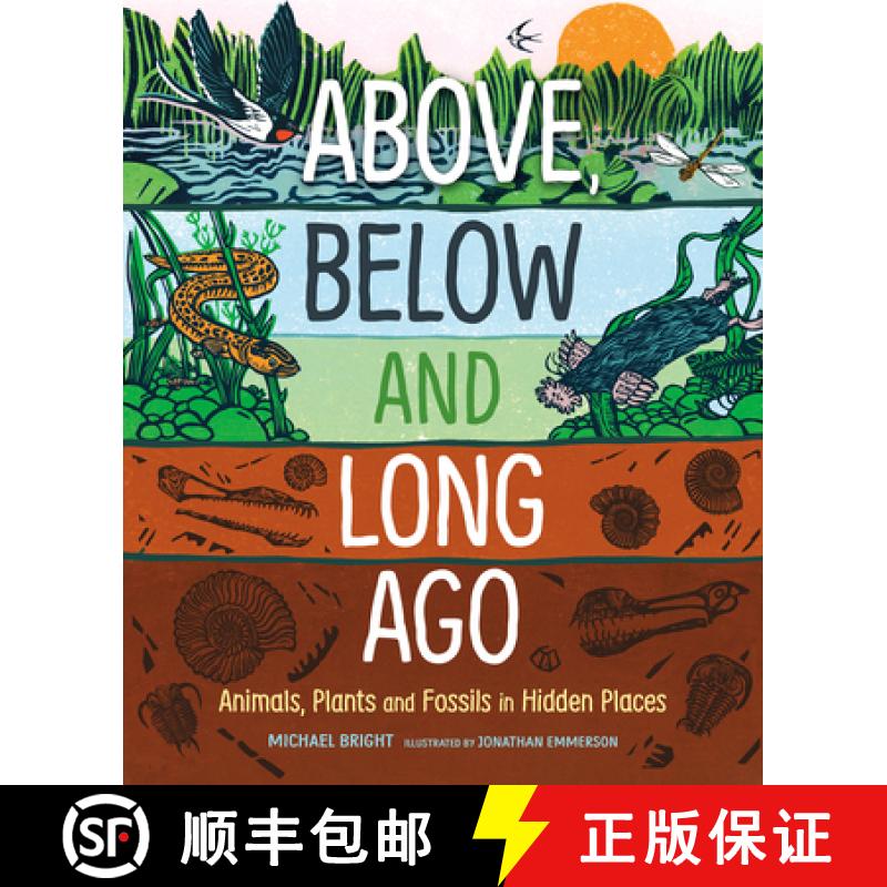 【3-4周达】Above, Below and Long Ago: Animals, Plants and Fossils in Hidden Places [9781459842137]
