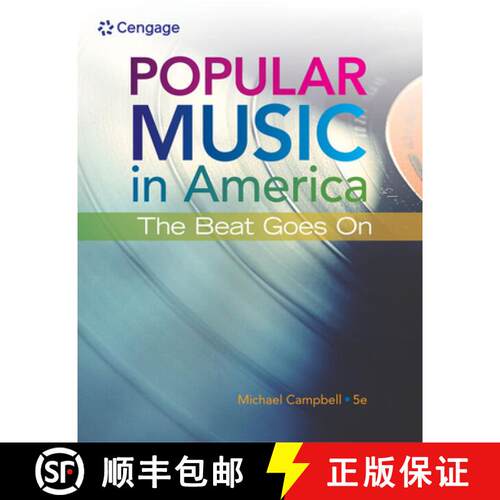 【3-4周达】Popular Music in America: The Beat Goes on [9781337560375]