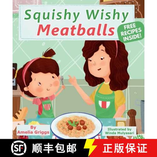 【3-4周达】精装 Squishy Wishy Meatballs [9781733066617]