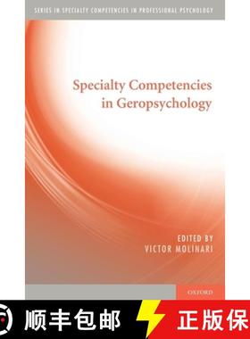 【3-4周达】Specialty Competencies in Geropsychology [9780195385670]