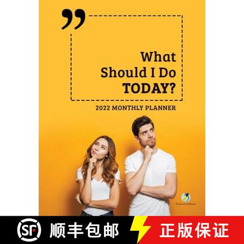 【3-4周达】What Should I Do Today? : 2022 Monthly Planner [9781541966840]