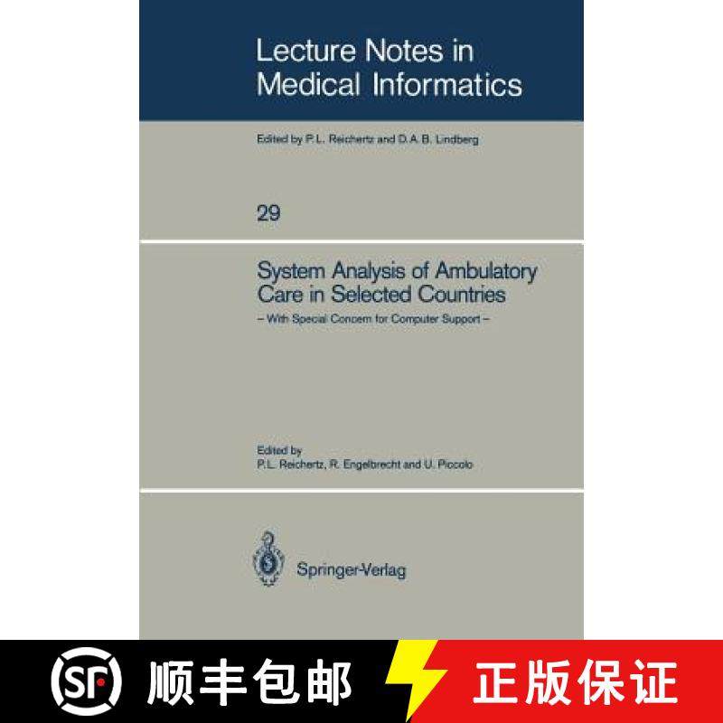 【3-4周达】System Analysis of Ambulatory Care in Selected Countries : With Special Concern for Comput... [9783540171591]