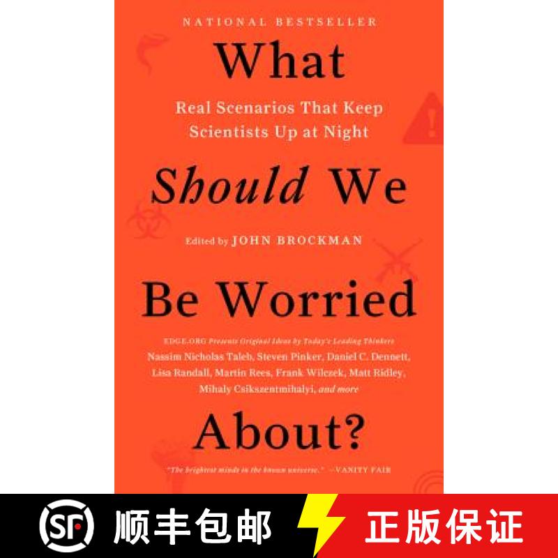 【3-4周达】What Should We Be Worried About?: Real Scenarios That Keep Scientists Up at Night [9780062296238]