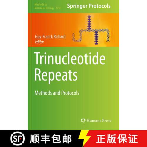 【3-4周达】Trinucleotide Repeats: Methods and Protocols [9781493997862]