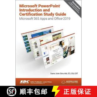 【3-4周达】Microsoft PowerPoint Introduction and Certification Study Guide: Microsoft 365 Apps and Of... [9781630575007]