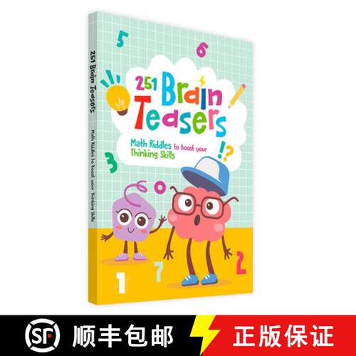 【3-4周达】251 Brain Teasers: Math Riddles to Boost Your Thinking Skills : Number Puzzles, Picture Pu... [9789815280173]