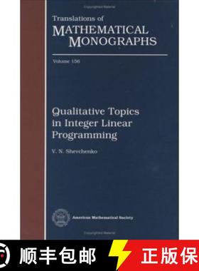 【3-4周达】Qualitative Topics in Integer Linear Programming [9780821805350]