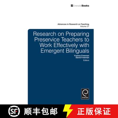 【3-4周达】精装 Research on Preparing Preservice Teachers to Work Effectively with Emergent Bilinguals [9781784412654]