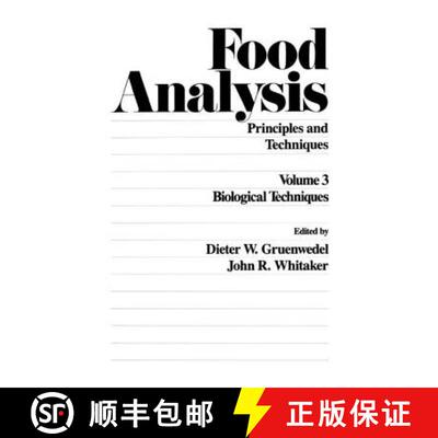 【3-4周达】Food Analysis: Principles and Techniques (In 4 Volumes) [9780824771836]