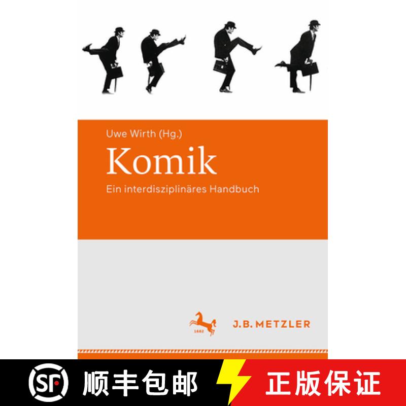 【3-4周达】Komik: Ein Interdisziplinäres Handbuch [9783476023490]