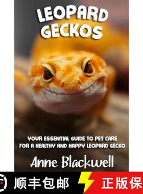 【3-4周达】Leopard Geckos: Your Essential Guide to Pet Care  for a Healthy and Happy Leopard Gecko [9798476353522]