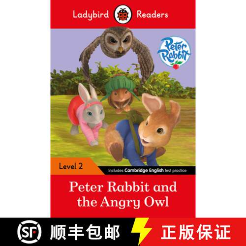 【3-4周达】Ladybird Readers Level 2 - Peter Rabbit - Peter Rabbit and the Angry Owl (ELT Graded Reader) [9780241283691]