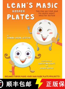 【3-4周达】Leah's Magic Kosher Plates [9780989863339]